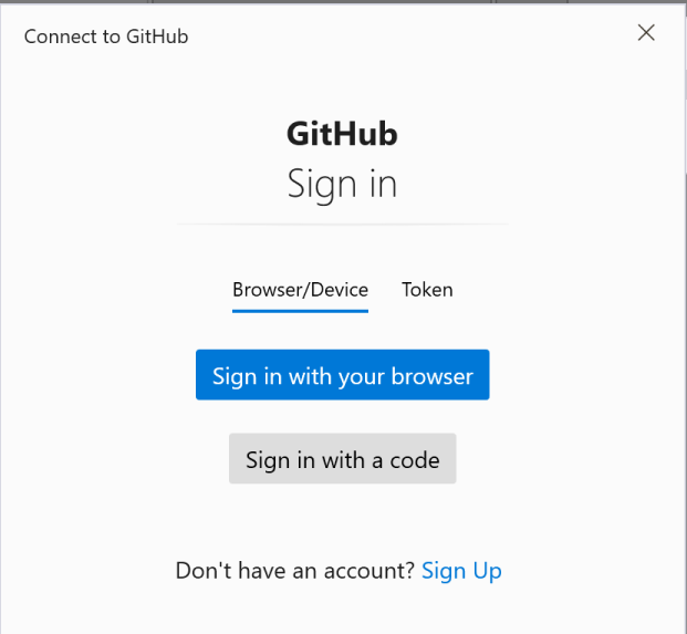 GitHub Sign In using OAuth